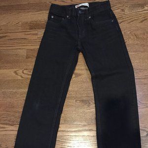Levis 505 Boys Jeans - size 12 with adjustable waist.